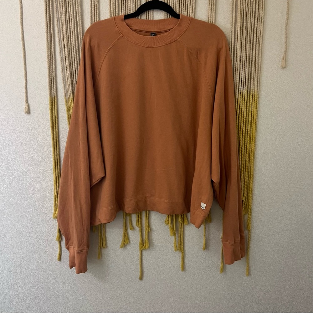 Vuori Orange Crewneck